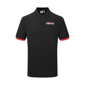 Toyota Gazoo Racing tricou polo GR Logo black 2024