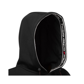 Toyota Gazoo Racing hanorac de bărbați cu glugă GR Logo black 2024