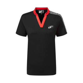 Toyota Gazoo Racing tricou polo de damă GR Tech black 2024