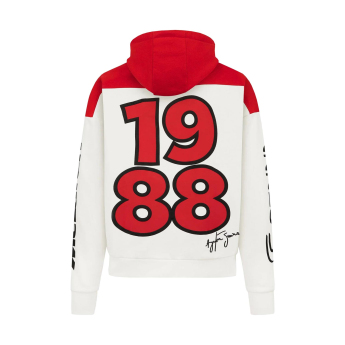 Ayrton Senna hanorac de bărbați cu glugă McLaren x Ayrton Senna F1 2024