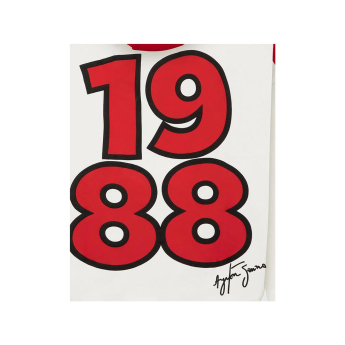 Ayrton Senna hanorac de bărbați cu glugă McLaren x Ayrton Senna F1 2024