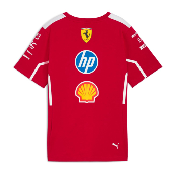 Ferrari tricou de bărbați official Teamline Replica F1 Team 2025