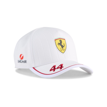 Ferrari șapcă de baseball Lewis Hamilton white F1 Team 2025