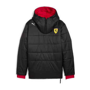 Ferrari geacă de bărbați cu glugă Padded Double Sided F1 Team 2025