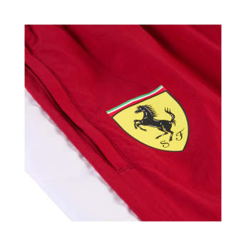Ferrari pantaloni de bărbați Drivers T7 official Teamline Replica red F1 Team 2025