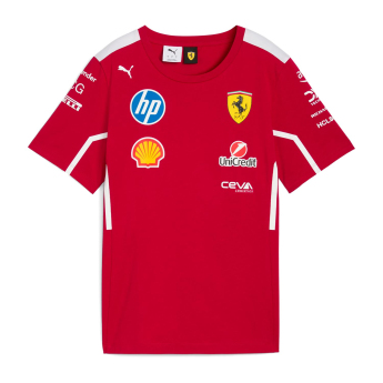 Ferrari tricou de copii official Teamline Replica F1 Team 2025