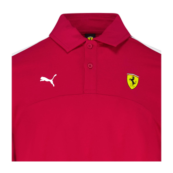Ferrari tricou polo Logo red F1 Team 2025