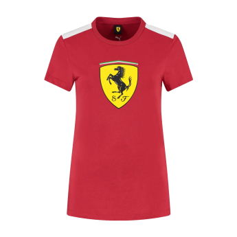 Ferrari tricou de dama Shield red F1 Team 2025