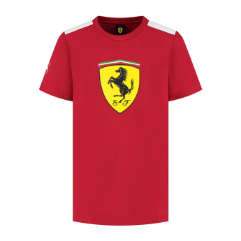 Ferrari tricou de copii Shield red F1 Team 2025