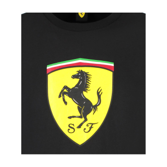 Ferrari tricou de copii Shield black F1 Team 2025