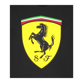 Ferrari hanorac cu glugă pentru copii Shield black F1 Team 2025