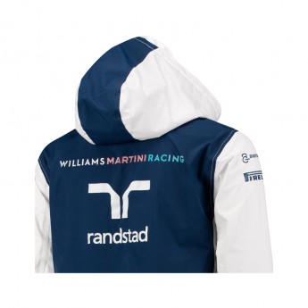Williams Martini Racing geacă de bărbați cu glugă Rain Jacket 2017