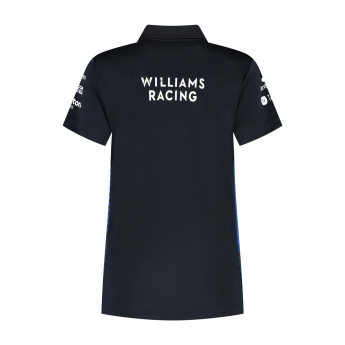 Williams Martini Racing tricou polo de damă official Teamline Replica black F1 Team 2025
