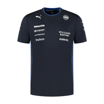 Williams Martini Racing tricou de bărbați official Teamline Replica F1 Team 2025