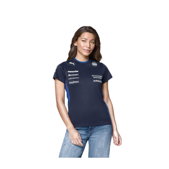 Williams Martini Racing tricou de dama official Teamline Replica black F1 Team 2025