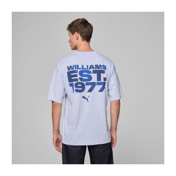 Williams Martini Racing tricou de bărbați Oversized blue F1 Team 2025