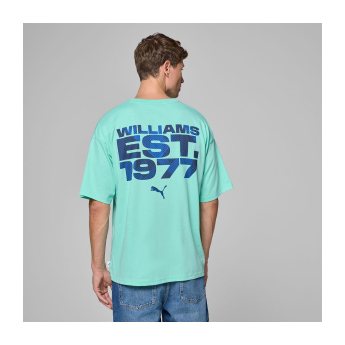 Williams Martini Racing tricou de bărbați Oversized green F1 Team 2025