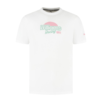 Williams Martini Racing tricou de bărbați Beach white F1 Team 2025
