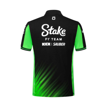 Stake Kick Sauber tricou polo official Teamline Replica F1 Team 2025