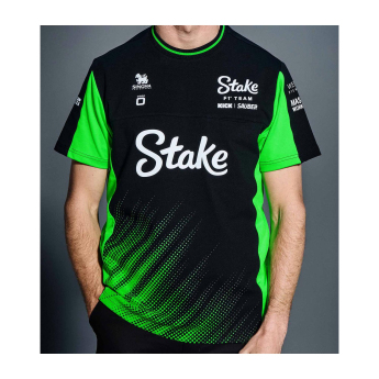 Stake Kick Sauber tricou de bărbați official Teamline Replica F1 Team 2025