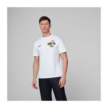 Williams Martini Racing tricou de bărbați Patches white F1 Team 2025