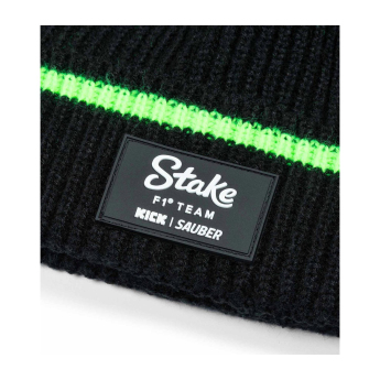 Stake Kick Sauber căciulă de iarnă official Teamline Replica F1 Team 2025