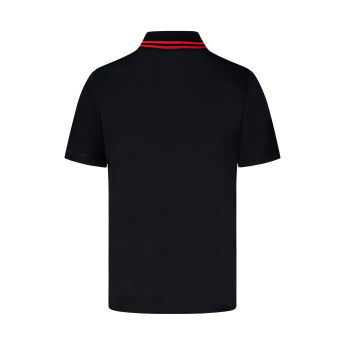 Formula 1 tricou polo Logo small black 2025