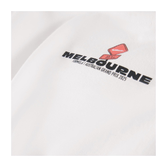 Formula 1 tricou de bărbați Australia GP wite F1 Team 2025