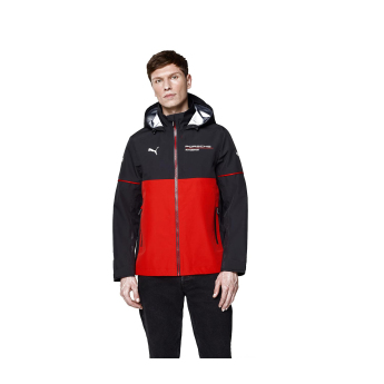 Porsche Motorsport geacă de bărbați cu glugă Rain 2025