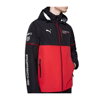 Porsche Motorsport geacă de bărbați cu glugă Rain 2025