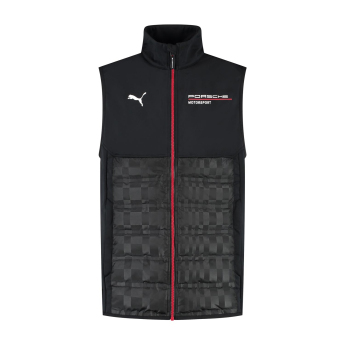 Porsche Motorsport vestă de bărbați official Teamline Replica black 2025