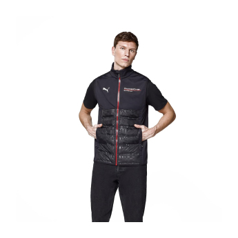 Porsche Motorsport vestă de bărbați official Teamline Replica black 2025