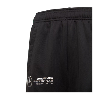 Mercedes AMG Petronas pantaloni de copii DNA Logo black F1 Team 2025