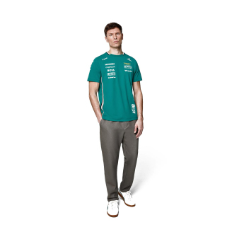 Aston Martin tricou de bărbați Stroll green F1 Team 2025