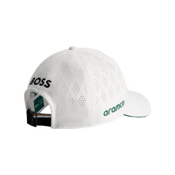 Aston Martin șapcă de baseball official Teamline Replica white F1 Team 2025