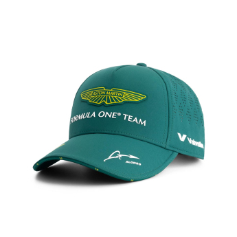 Aston Martin șapcă de baseball pentru copii Alonso official Teamline Replica green F1 Team 2025