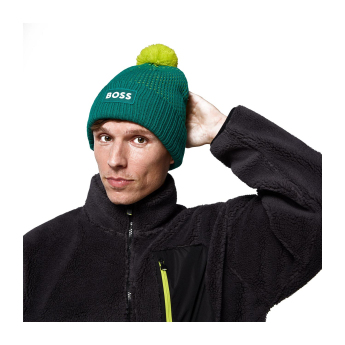 Aston Martin căciulă de iarnă official Teamline Replica green F1 Team 2025