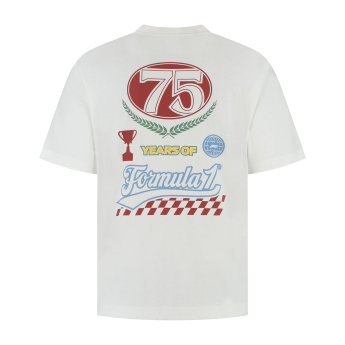 Formula 1 tricou de bărbați Legacy Graphic white F1 Team 2025