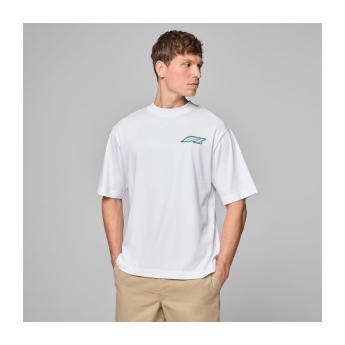 Formula 1 tricou de bărbați Legacy Graphic white F1 Team 2025
