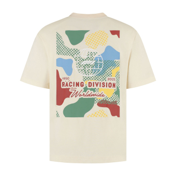 Formula 1 tricou de bărbați Camo Graphic beige F1 Team 2025