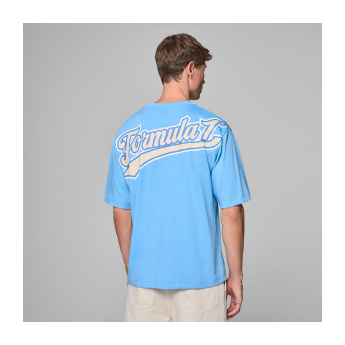 Formula 1 tricou de bărbați Heritage Logo blue F1 Team 2025