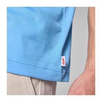 Formula 1 tricou de bărbați Heritage Logo blue F1 Team 2025