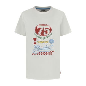 Formula 1 tricou de copii Legacy Graphic white F1 Team 2025