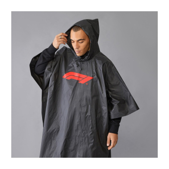 Formula 1 poncho Logo black F1 Team 2025