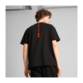 Formula 1 tricou de bărbați Essential Relaxed Logo black F1 Team 2025