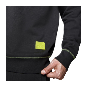 Aston Martin hanorac de bărbați cu glugă Hoody black F1 Team 2025