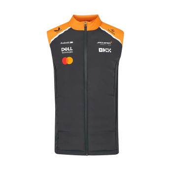 Mclaren Honda vestă de bărbați official Teamline Replica grey F1 Team 2025