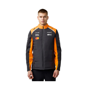 Mclaren Honda vestă de bărbați official Teamline Replica grey F1 Team 2025