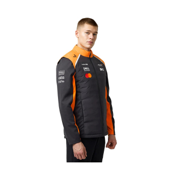 Mclaren Honda vestă de bărbați official Teamline Replica grey F1 Team 2025