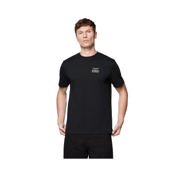 Aston Martin tricou de bărbați Wireframe Graphic black F1 Team 2025